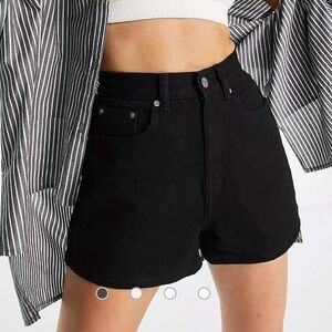 Like New ASOS High Rise 80s Mom Shorts